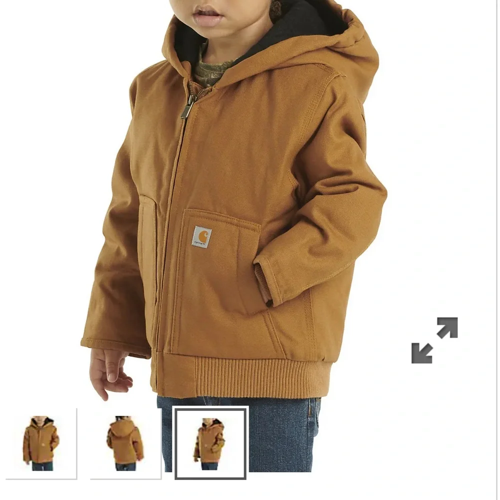 Boys Carhartt Insulated Jacket - Picture 3 of 11